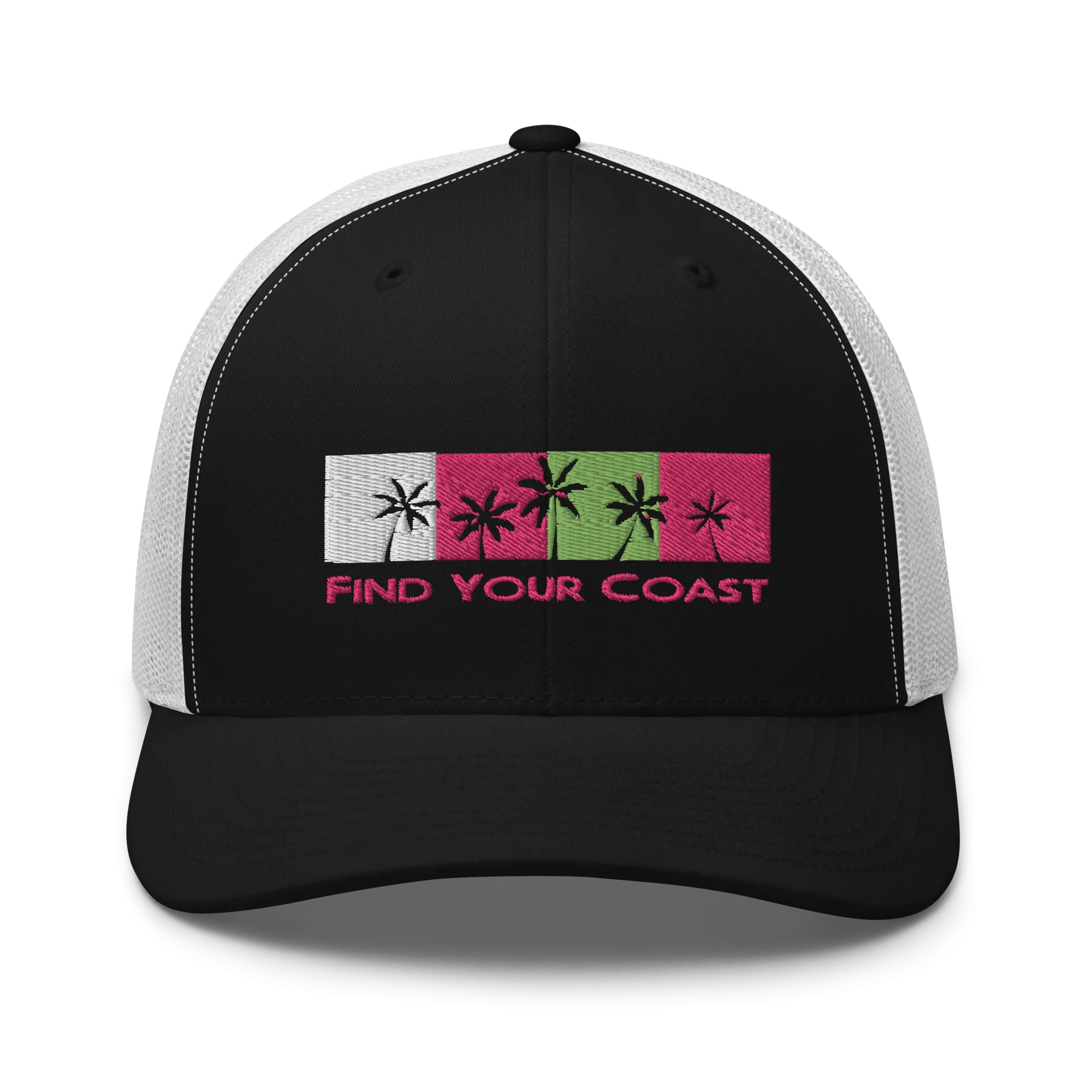 Find Your Coast Palm Season Trucker Hat