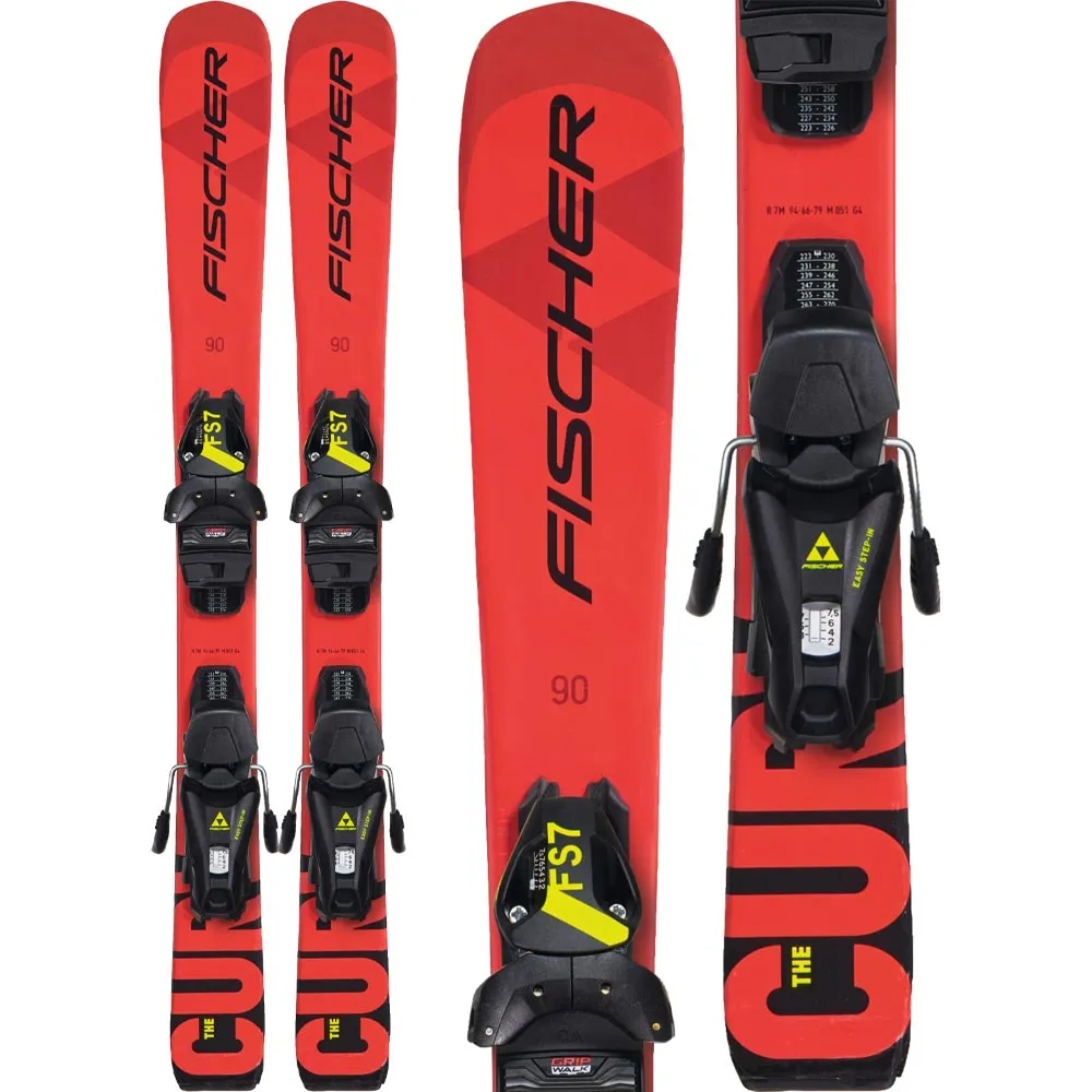 Fischer - The Curv JR 22/23 Kids Ski with Binding (130-150cm)