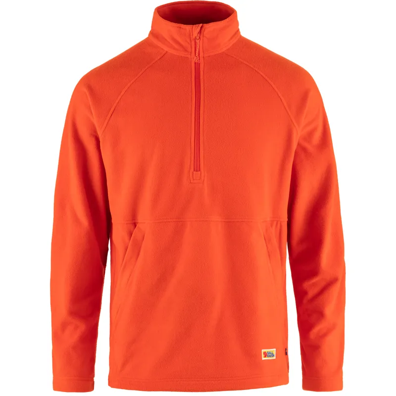 Fjallraven Mens Vardag Lite Fleece Flame Orange