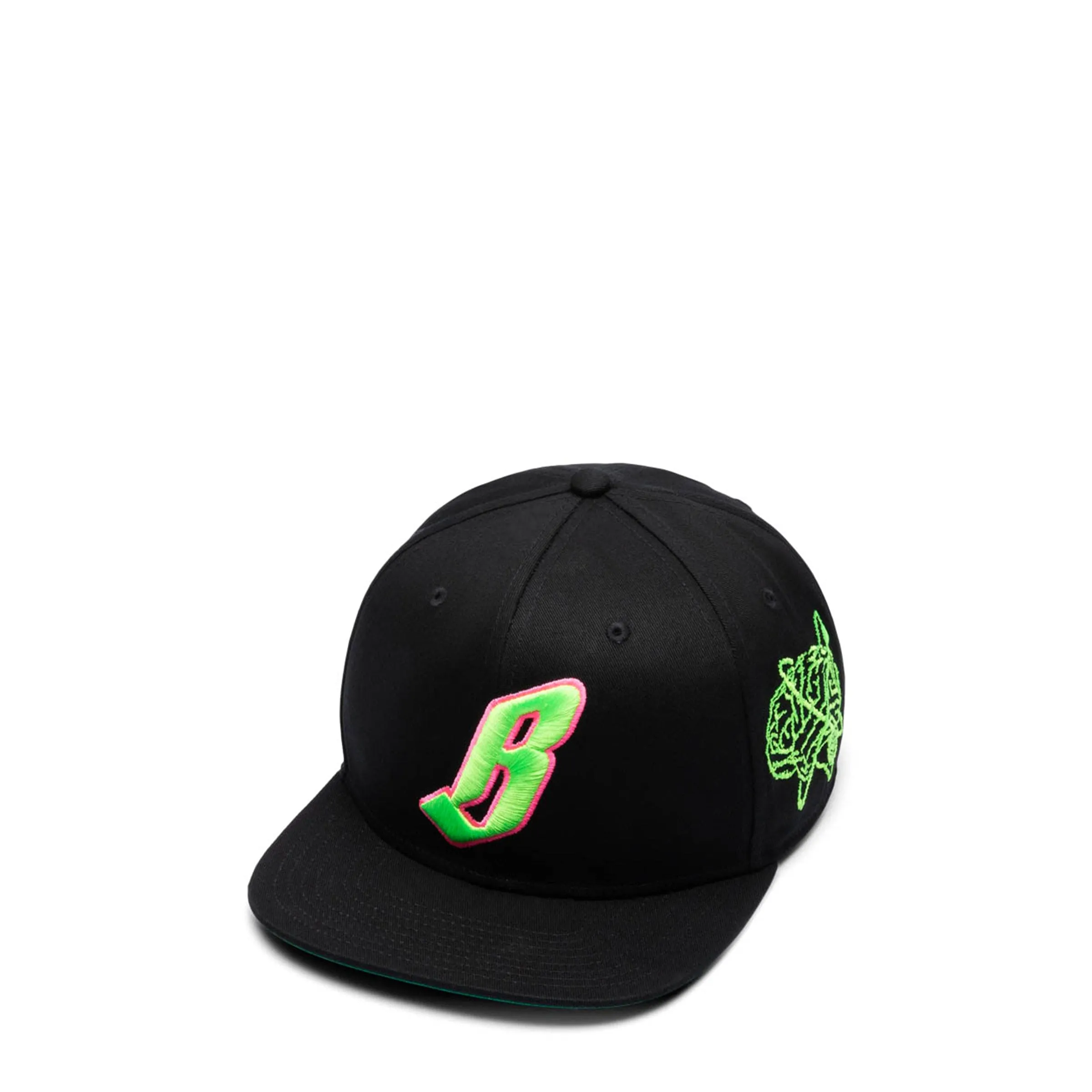 FLYING B SNAPBACK HAT BLACK | Bodega