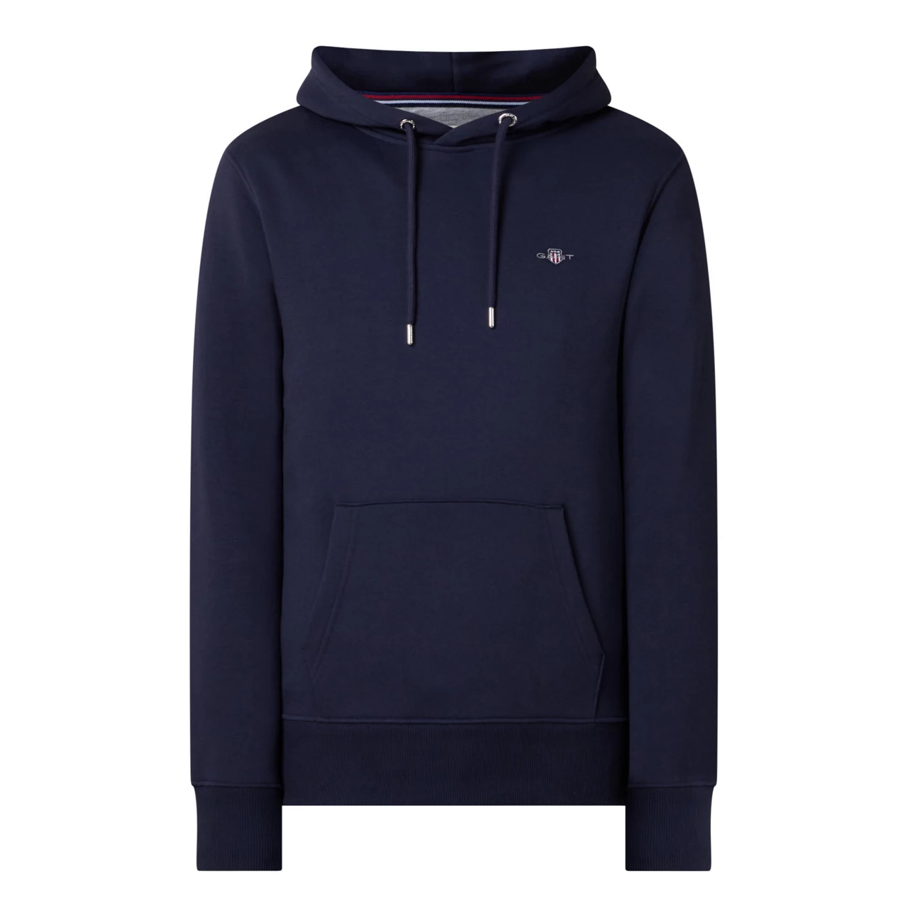 GANT The Sustainable Edit Shield Logo Drawstring Hoodie - Navy