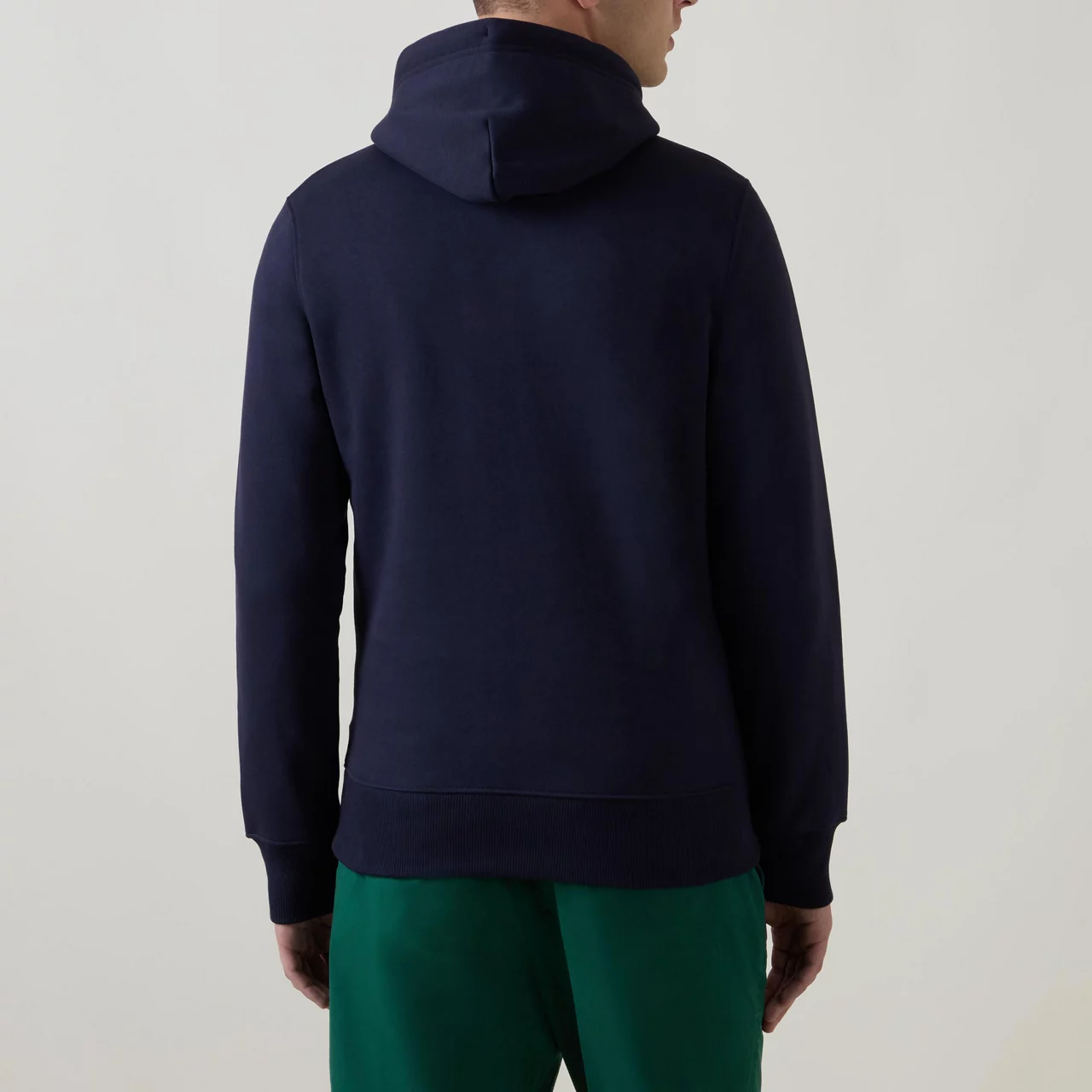 GANT The Sustainable Edit Shield Logo Drawstring Hoodie - Navy