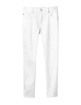 GAP Boys White High Stretch Stain Resistant Slim Jeans