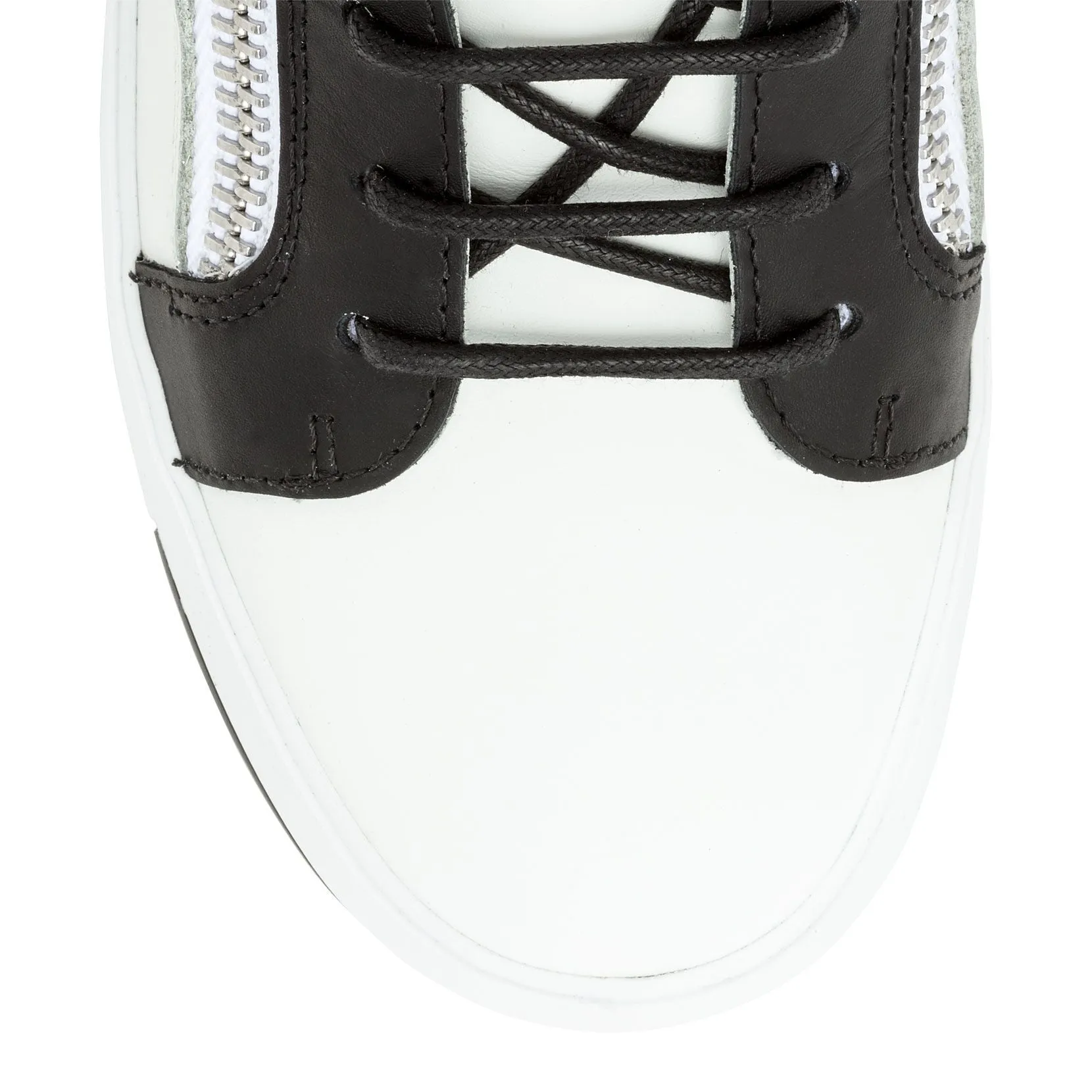 Giuseppe Zanotti White black nude sneakers