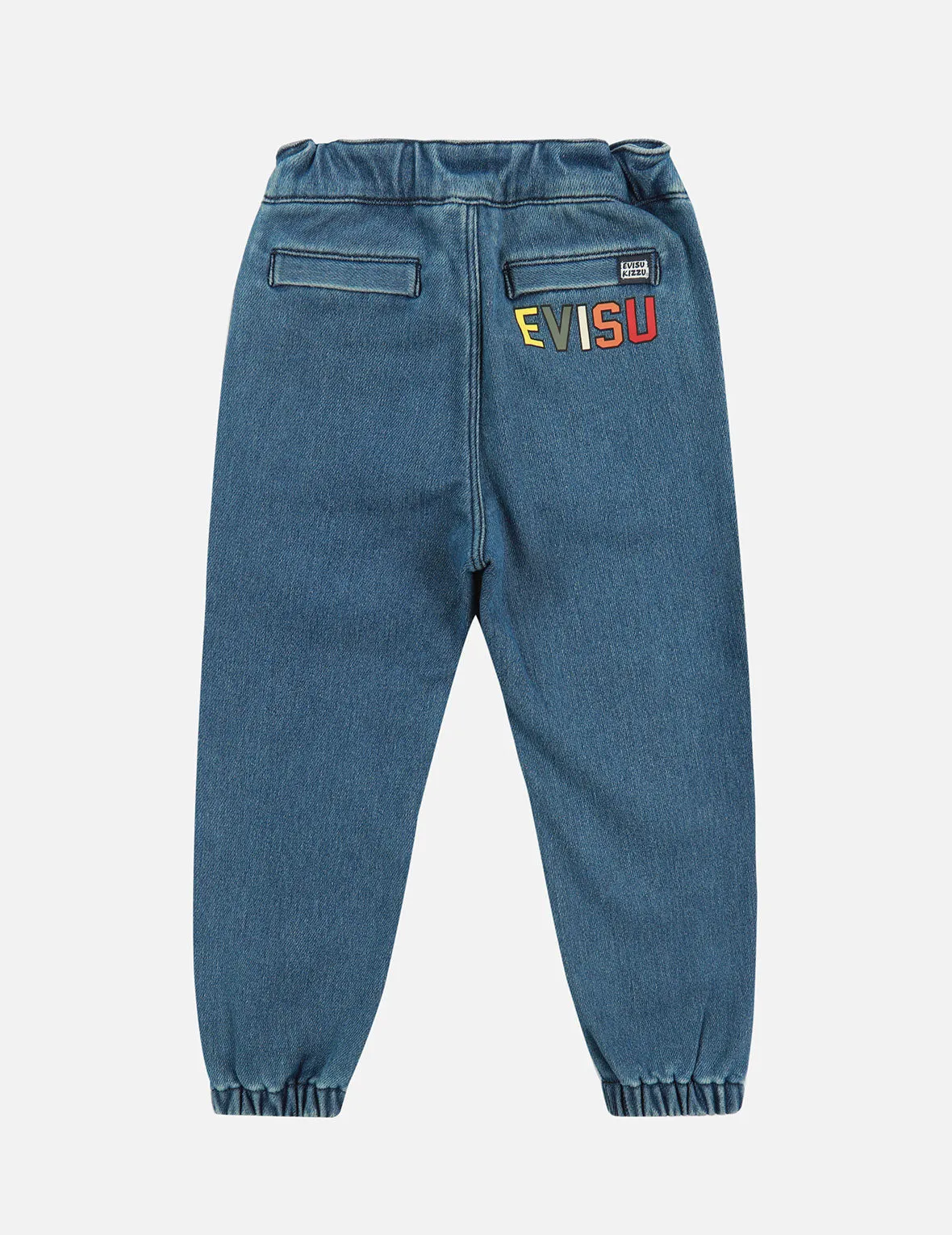 Godhead Print Denim Joggers