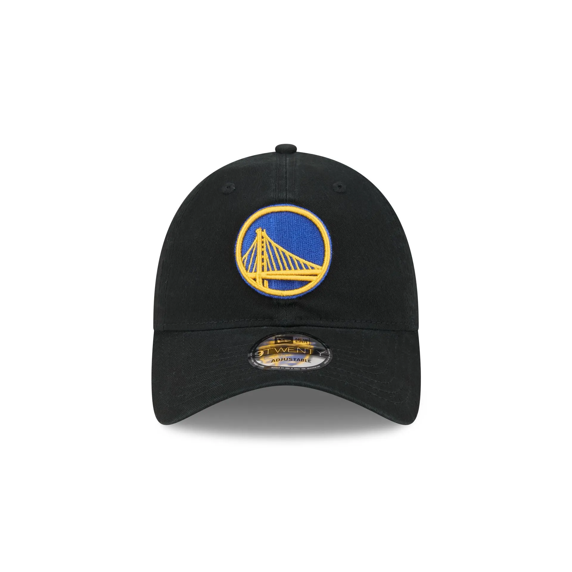 Golden State Warriors Black 9TWENTY Adjustable Hat