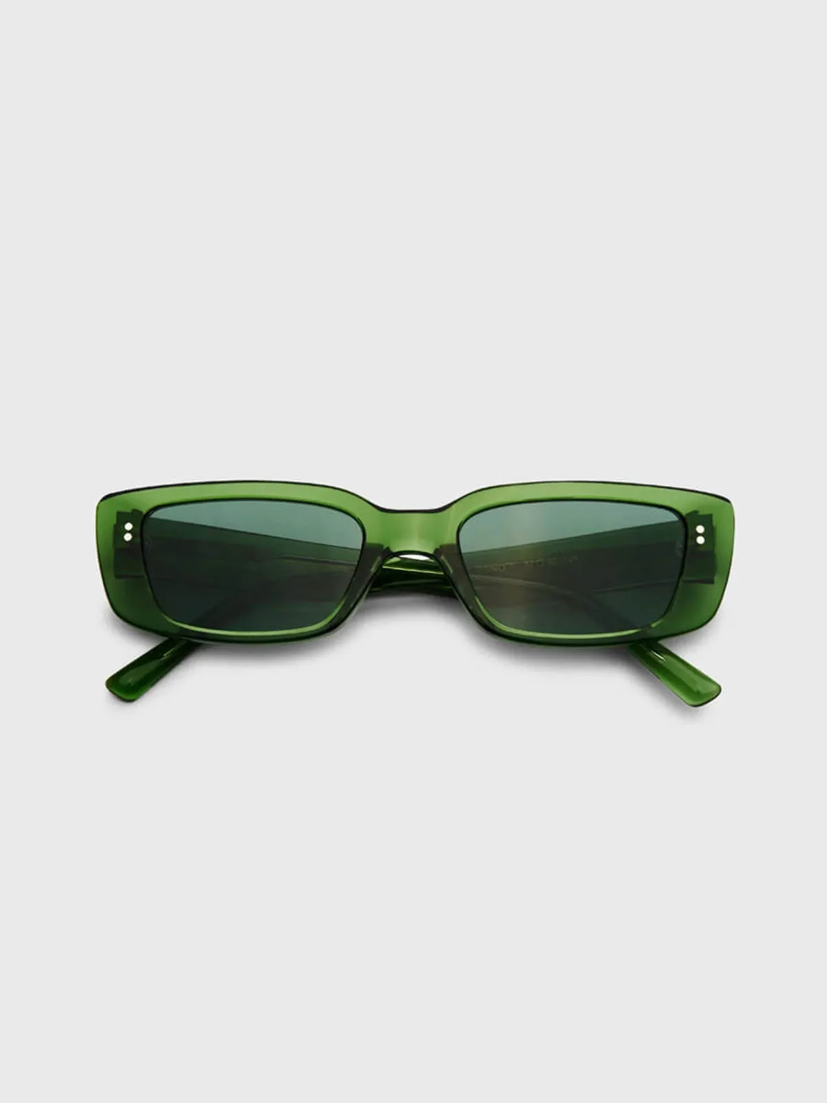 Grace Sunglasses - Green/Crystal