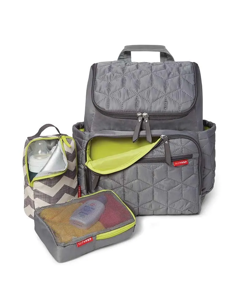 Grey Skip Hop Forma Backpack Changing Bag