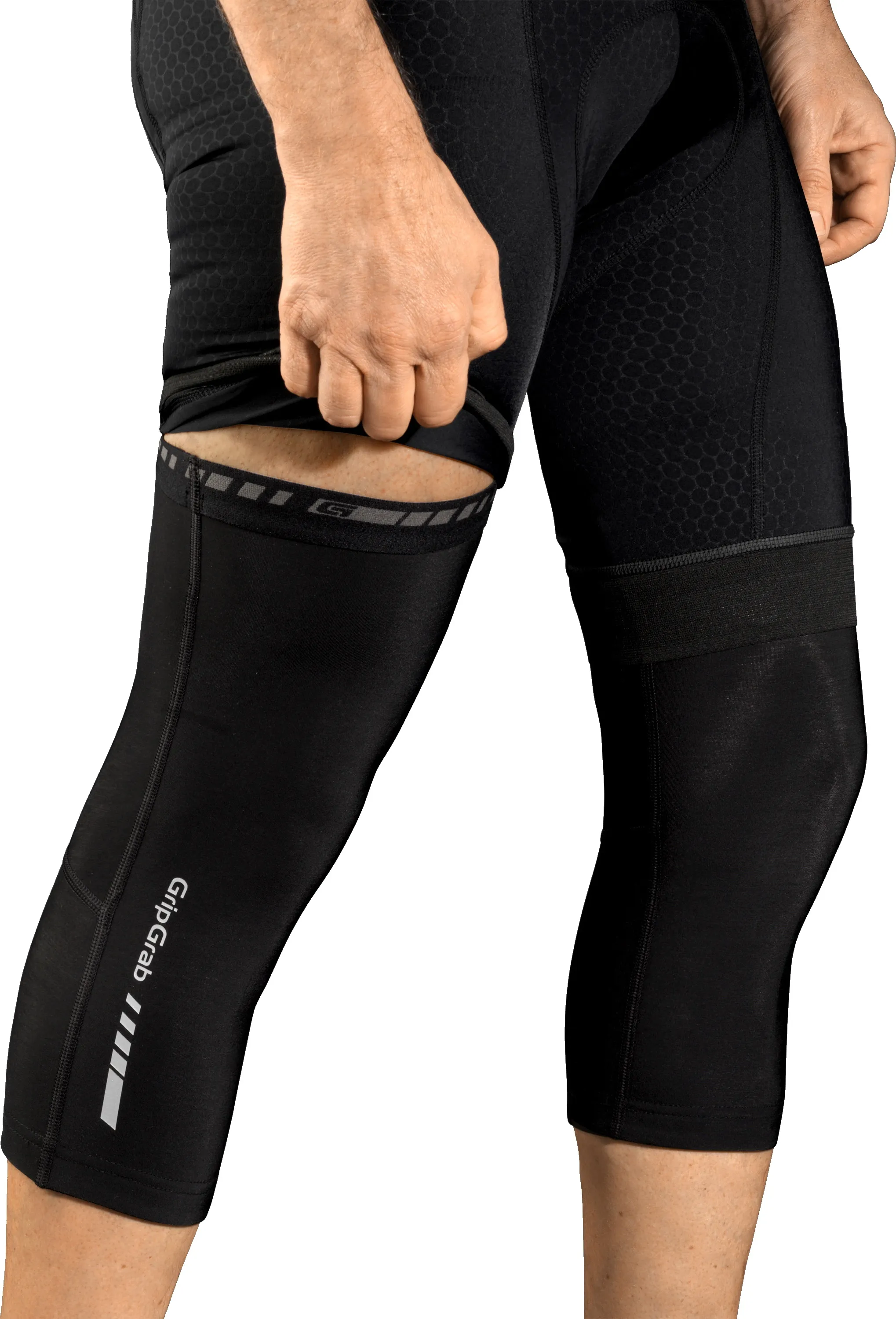 Gripgrab Classic Thermal Knee Warmers Black | Buy Gripgrab Classic Thermal Knee Warmers Black here | Outnorth