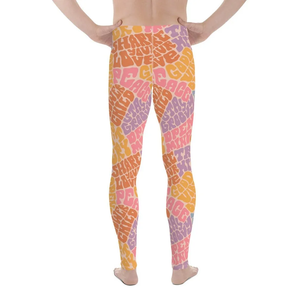 Groovy Hippie Men's Leggings