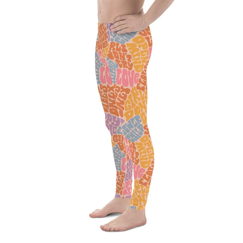 Groovy Hippie Men's Leggings