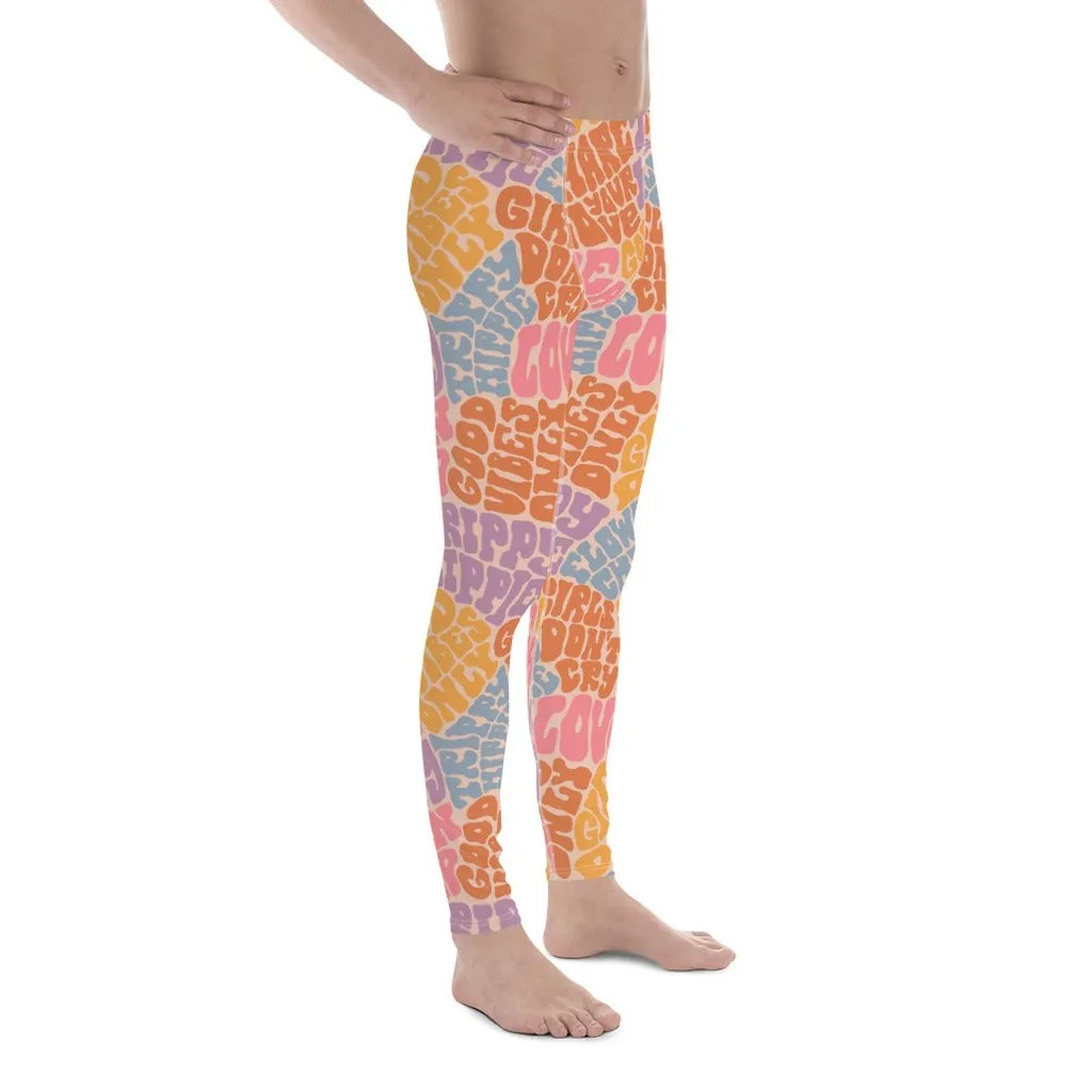 Groovy Hippie Men's Leggings