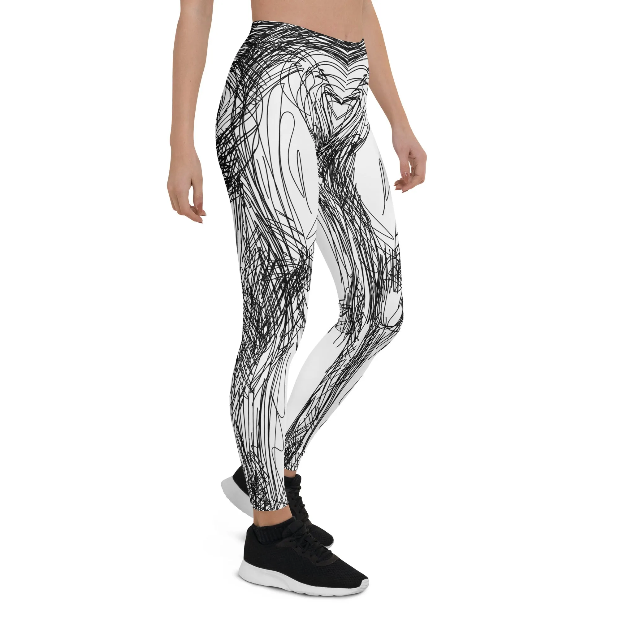 Hand Drawn Leggings