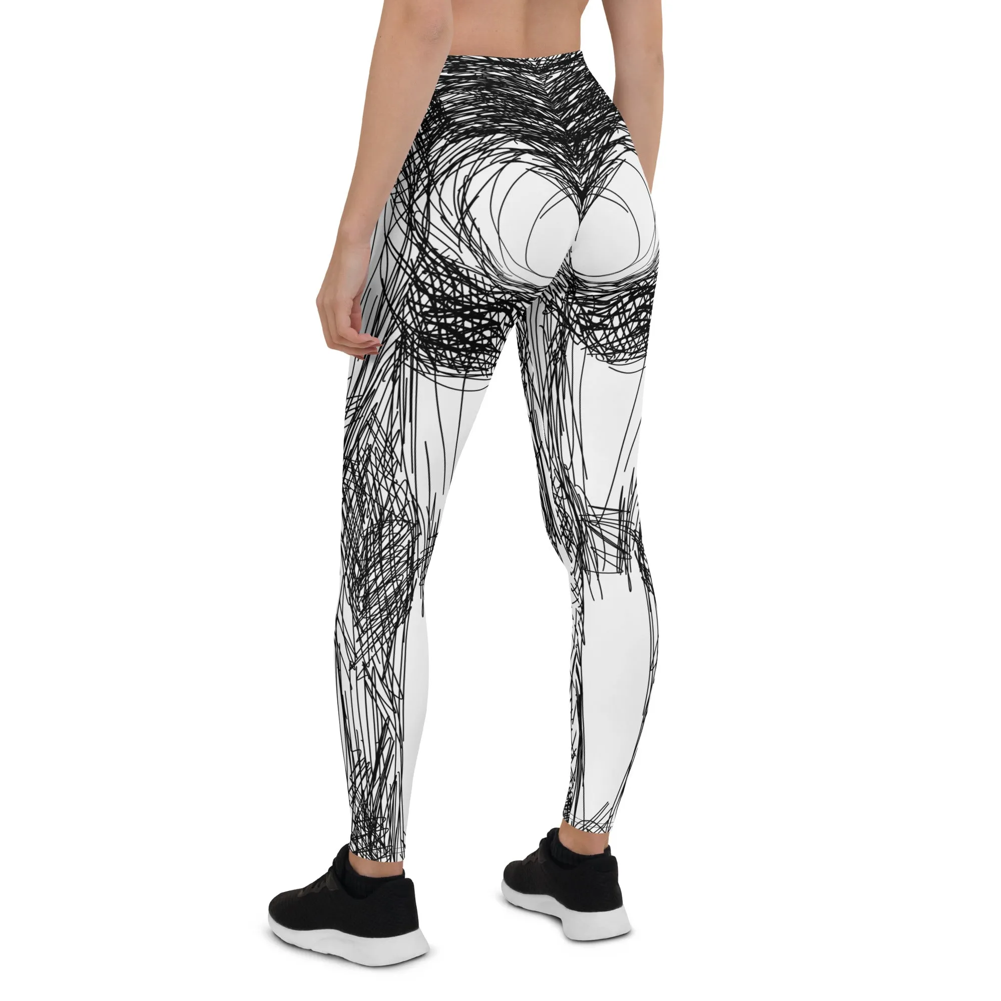 Hand Drawn Leggings