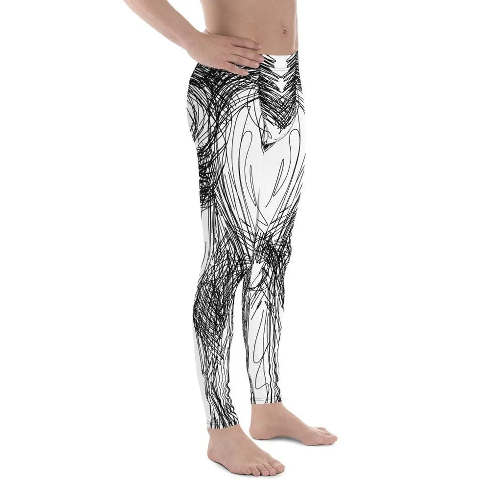 Hand Drawn Men's Leggings