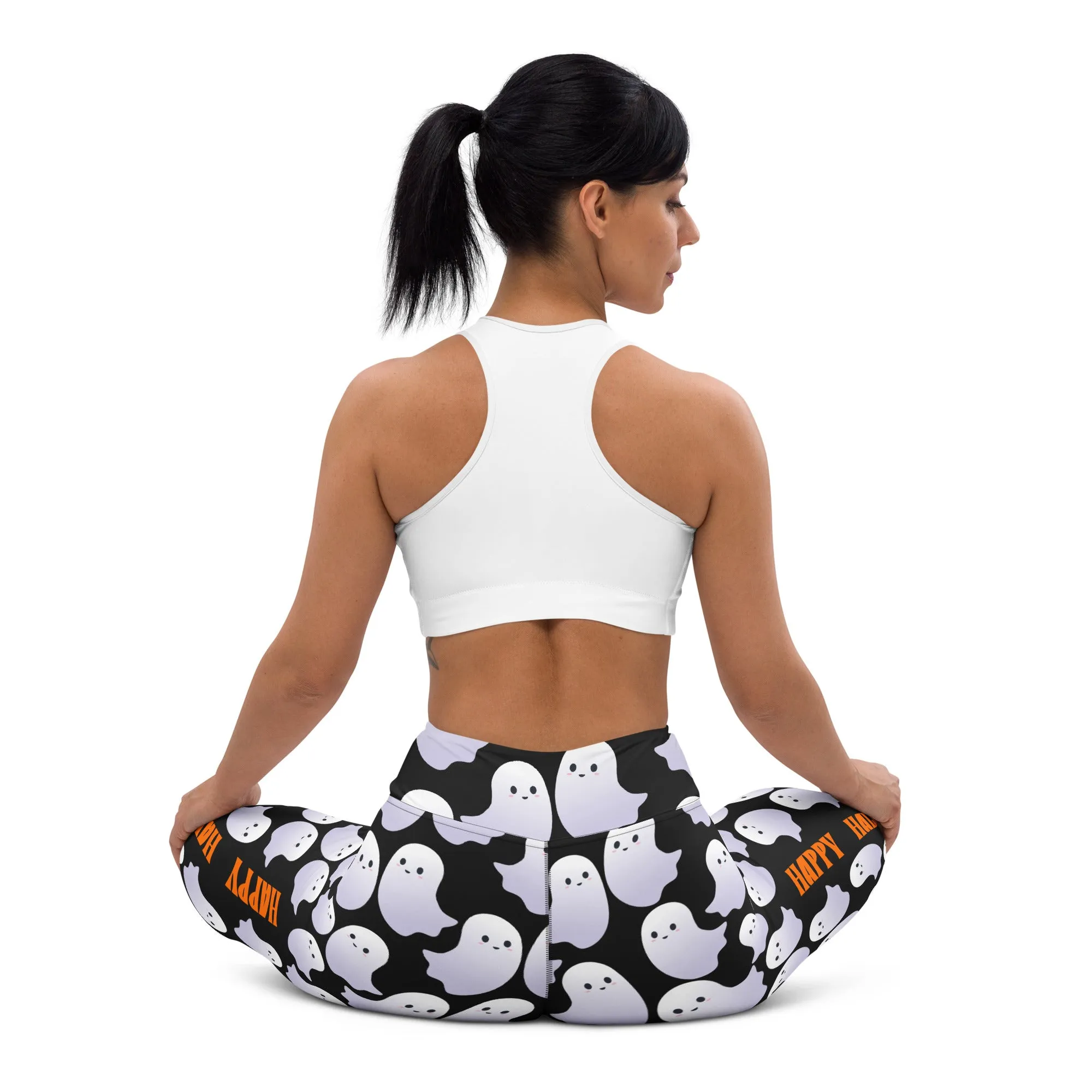 Happy Halloween Yoga Leggings