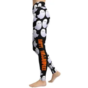 Happy Halloween Yoga Leggings