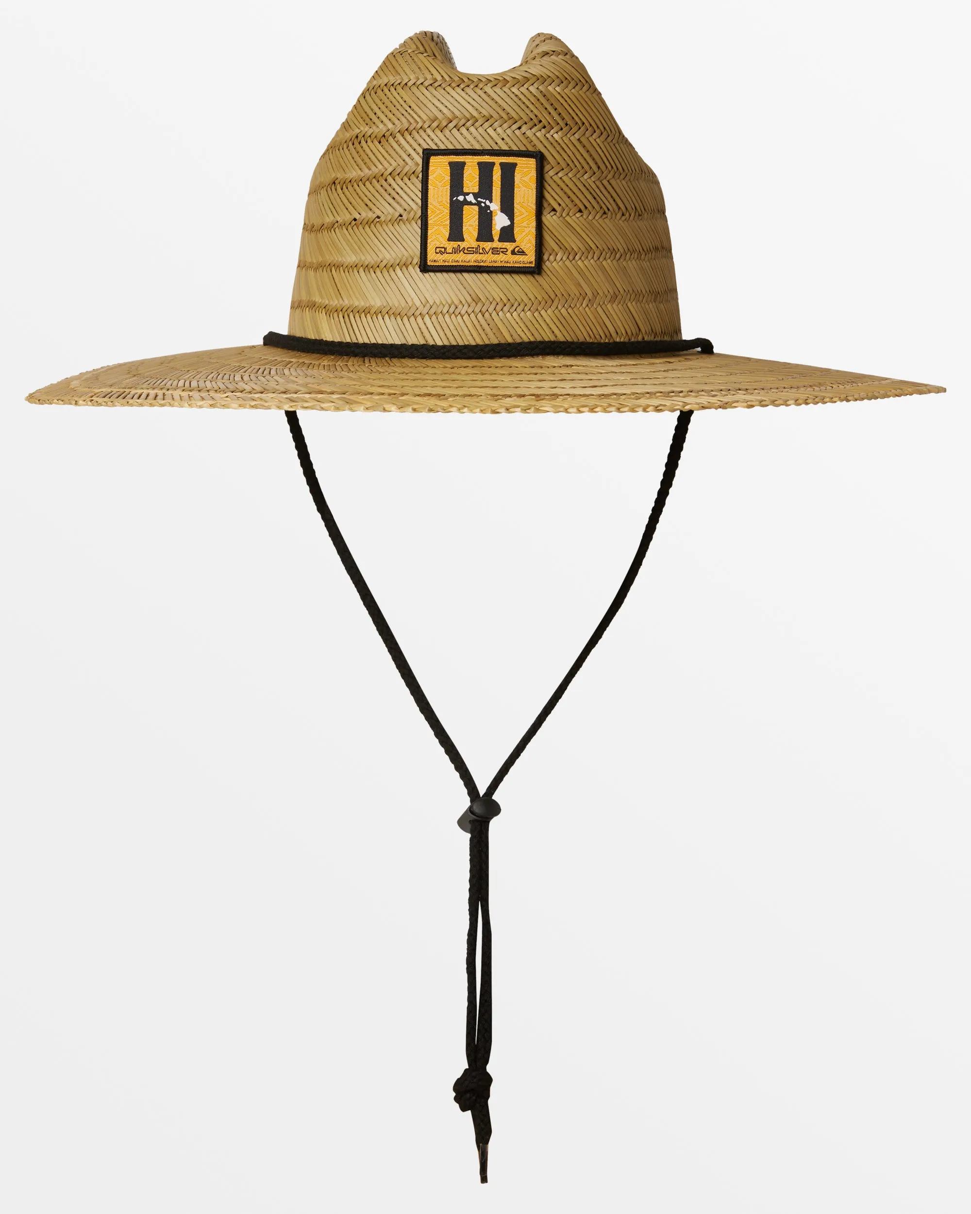 Hawaii Tapa Pierside Lifeguard Straw Hat