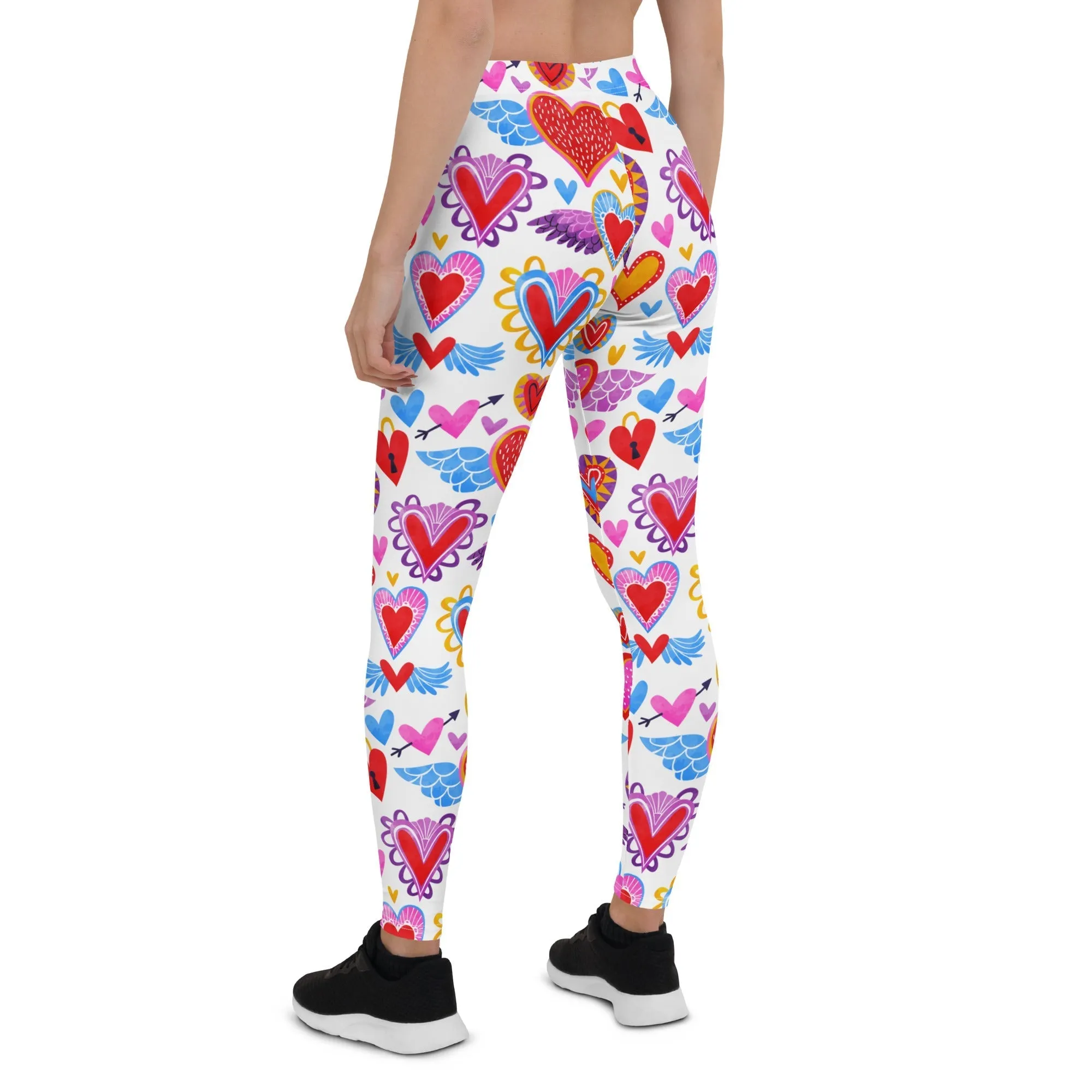 Heart Pattern Leggings