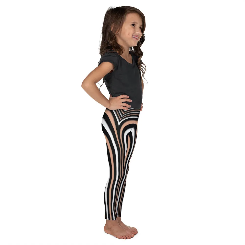 Heart Shaped Illusion Kid's Leggings