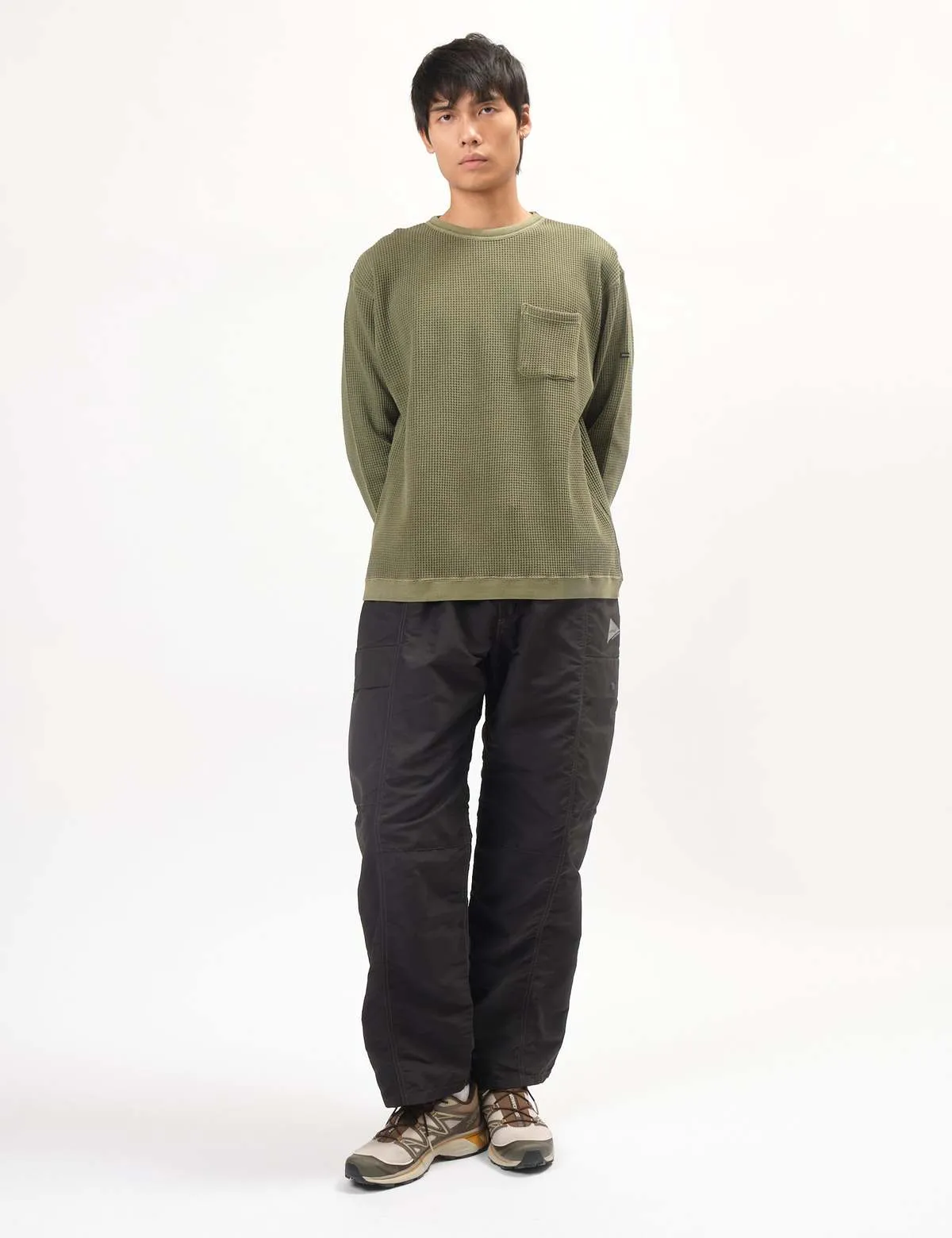 Heavy Snug Thermal Sweat - Olive Green