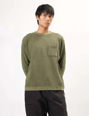 Heavy Snug Thermal Sweat - Olive Green