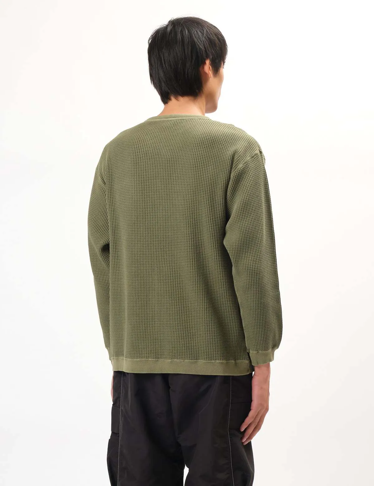 Heavy Snug Thermal Sweat - Olive Green