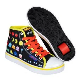 Heelys X Pacman Hustle Kids Trainers - Black/Multi