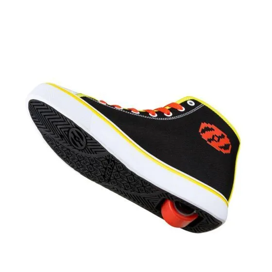 Heelys X Pacman Hustle Kids Trainers - Black/Multi