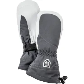 Hestra Women's Heli Ski Female Mitt Grey/Offwhite | Buy Hestra Women's Heli Ski Female Mitt Grey/Offwhite here | Outno