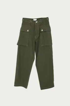 HL Denim M44 Trousers - Olive Drab