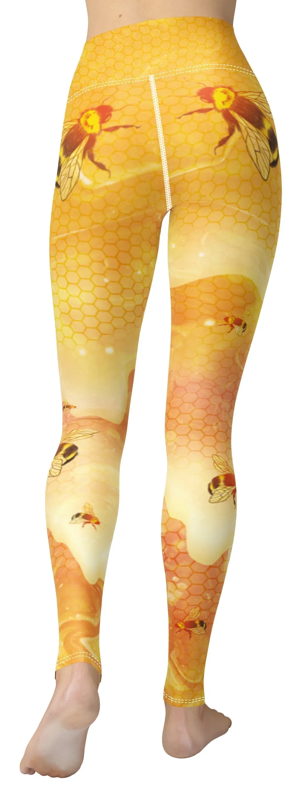 Honey Bee Yoga Leggings