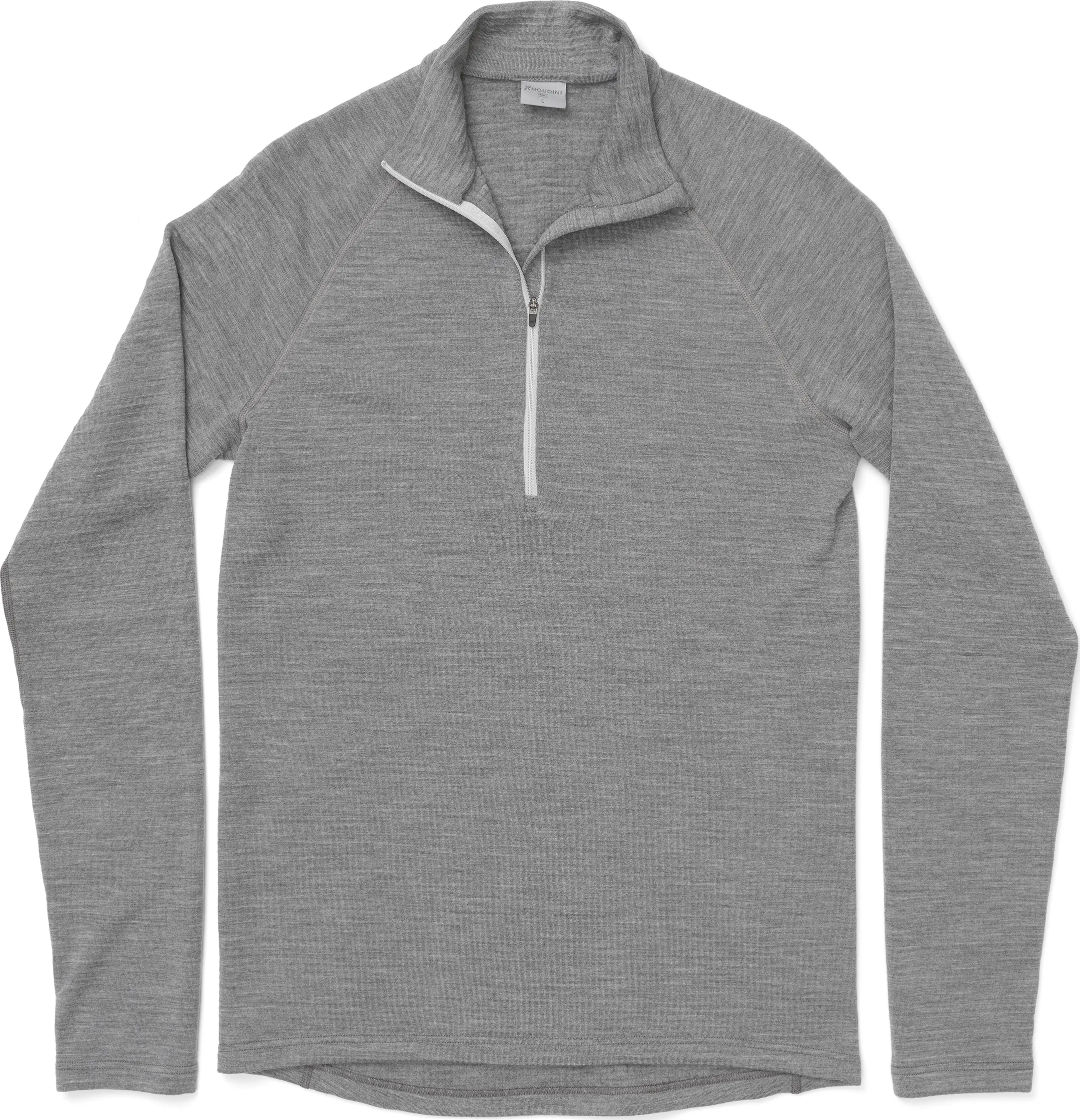 Houdini Men's Desoli Thermal Half Zip College Grey | Buy Houdini Men's Desoli Thermal Half Zip College Grey here | Out