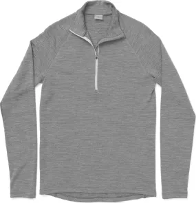 Houdini Men's Desoli Thermal Half Zip College Grey | Buy Houdini Men's Desoli Thermal Half Zip College Grey here | Out