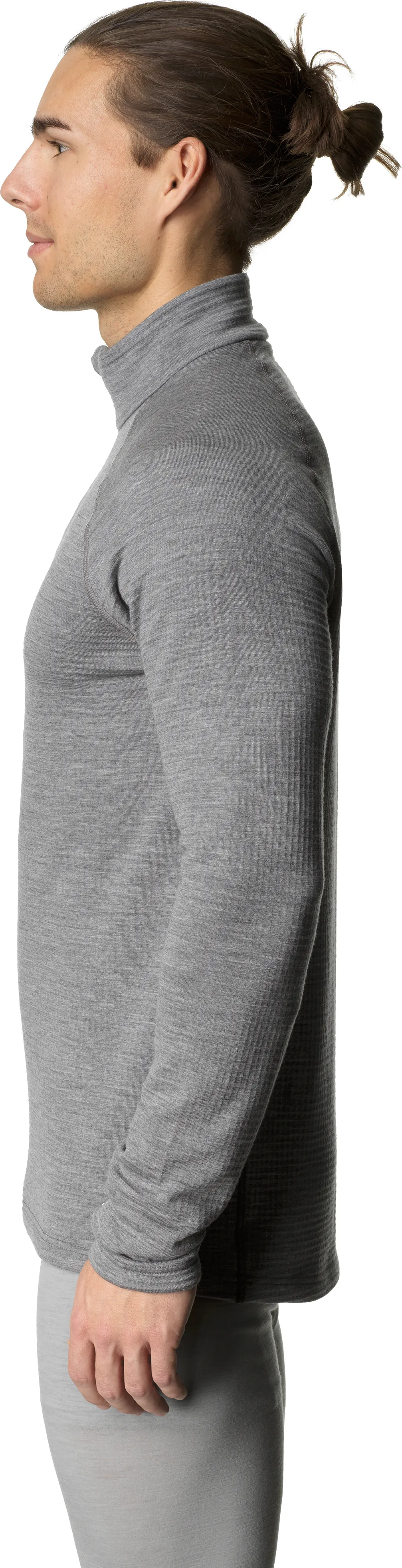 Houdini Men's Desoli Thermal Half Zip College Grey | Buy Houdini Men's Desoli Thermal Half Zip College Grey here | Out