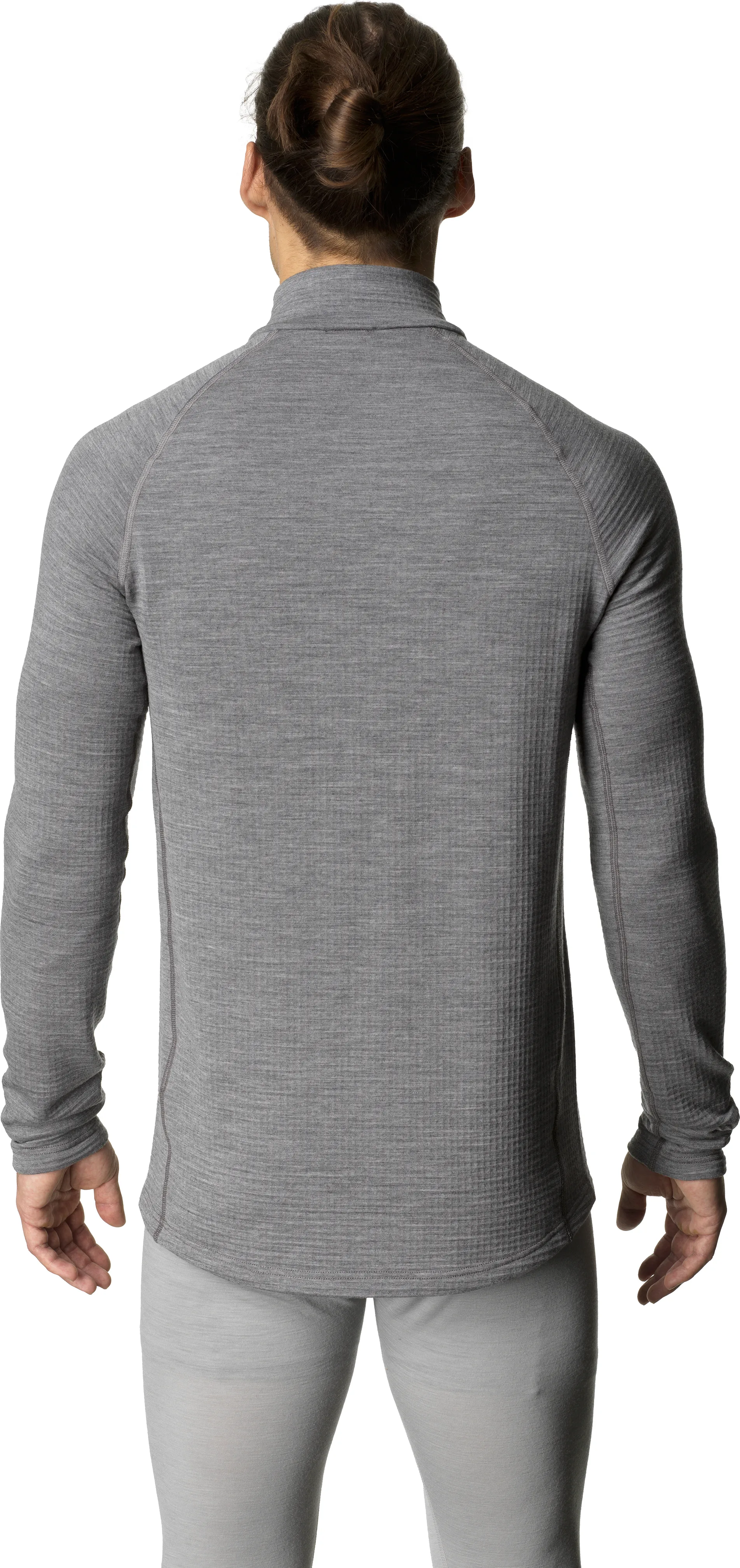 Houdini Men's Desoli Thermal Half Zip College Grey | Buy Houdini Men's Desoli Thermal Half Zip College Grey here | Out