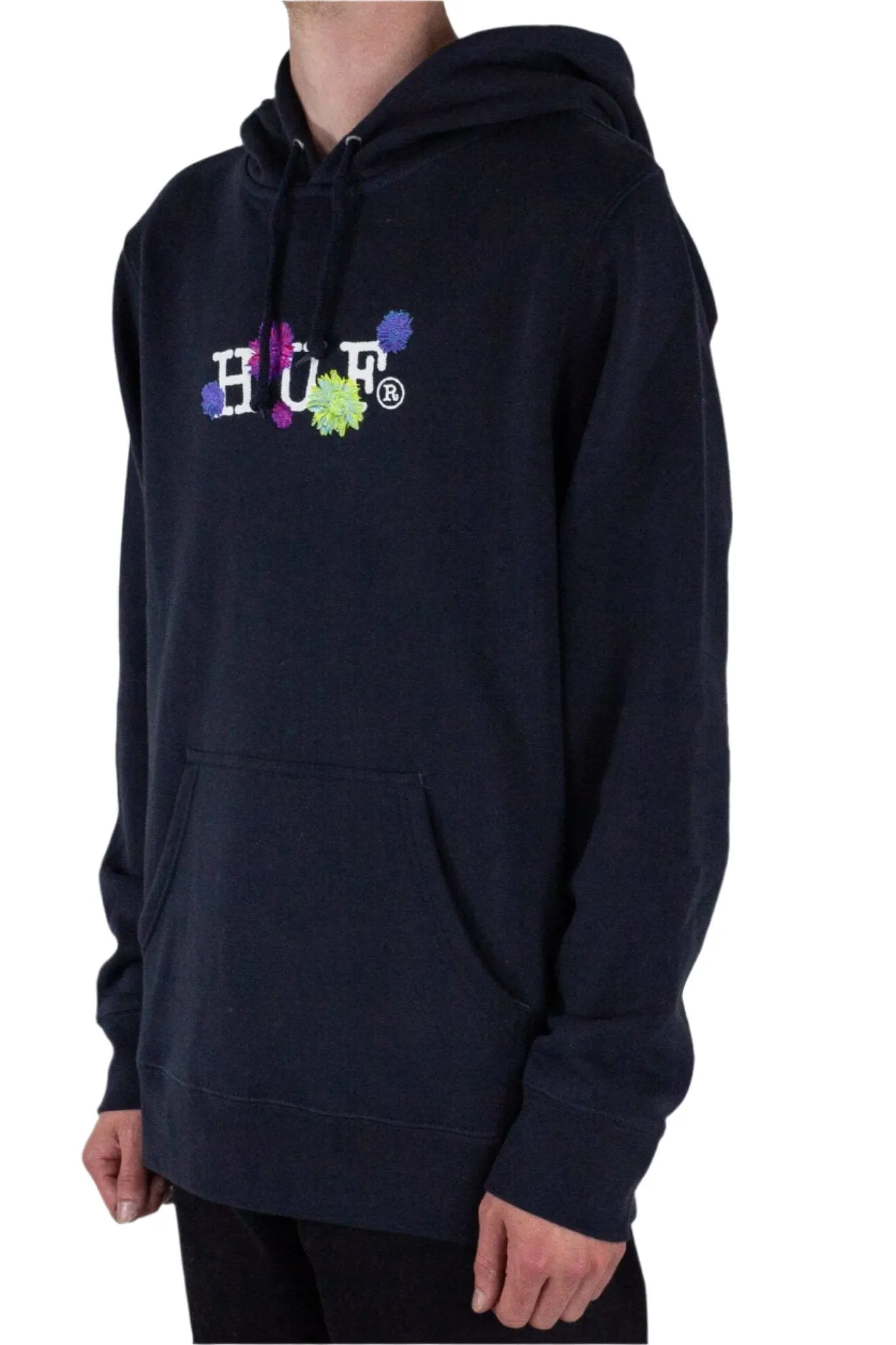 HUF Psycho Daisies Hoodie - French Navy exclusive at Remix