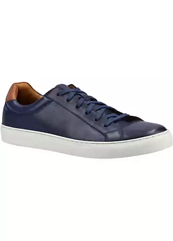 Hush Puppies Blue Colton Cupsole Trainers