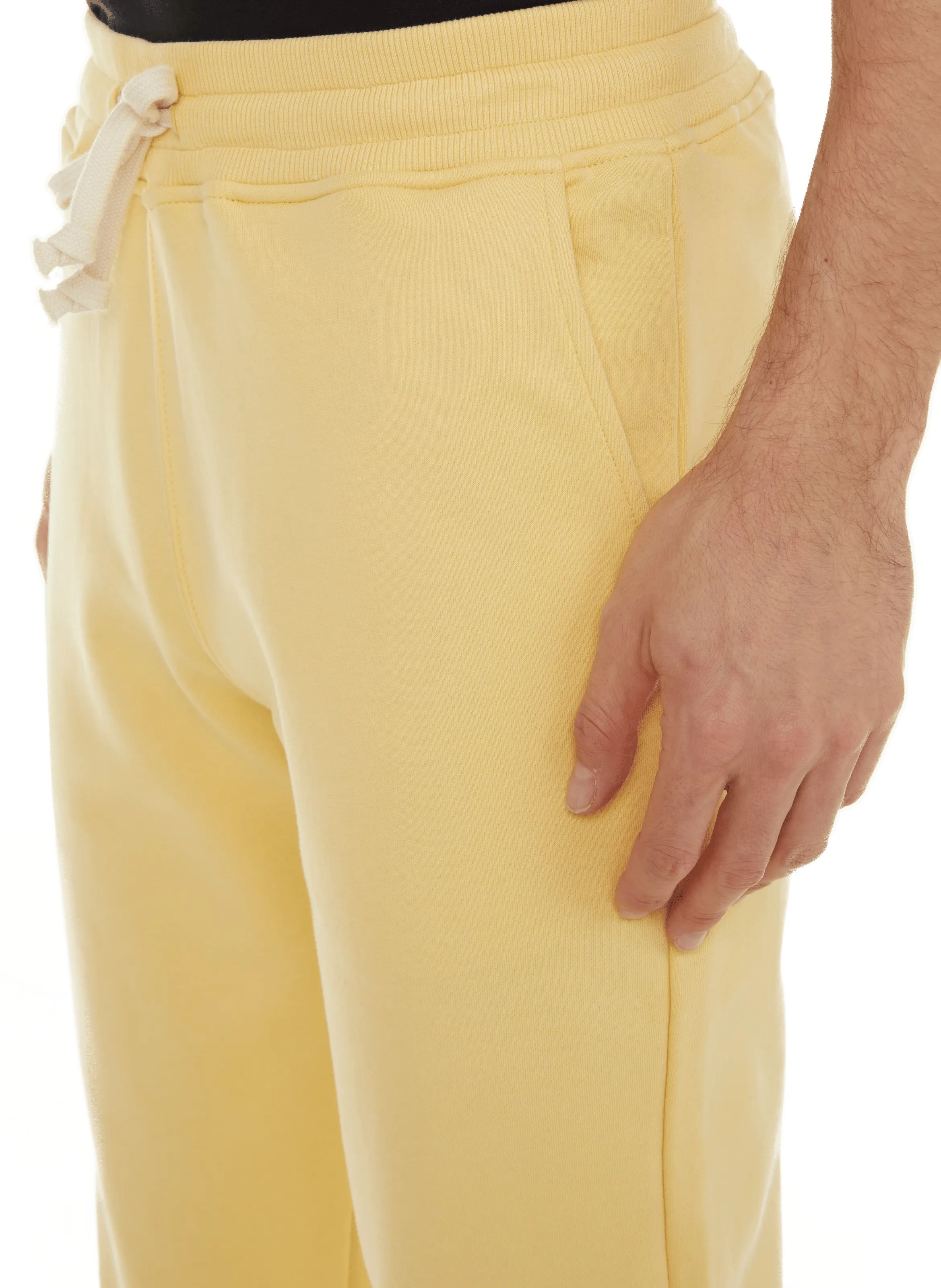 In Printemps Paris  Organic cotton mid-weight joggers - Yellow