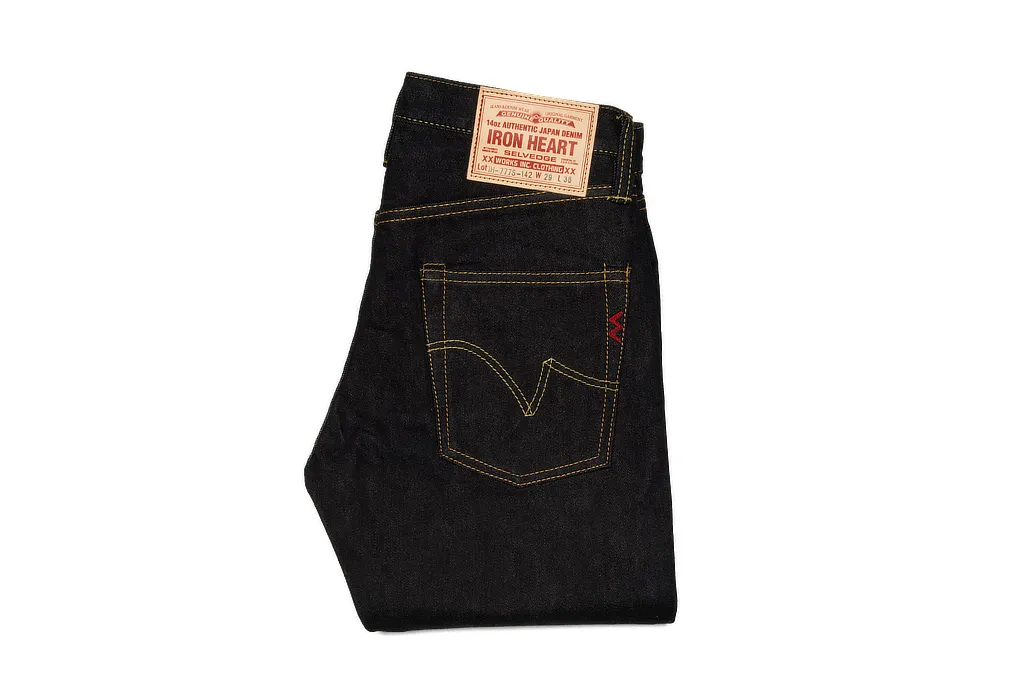 Iron Heart 777s-142 Jeans - Slim Tapered 14oz Denim