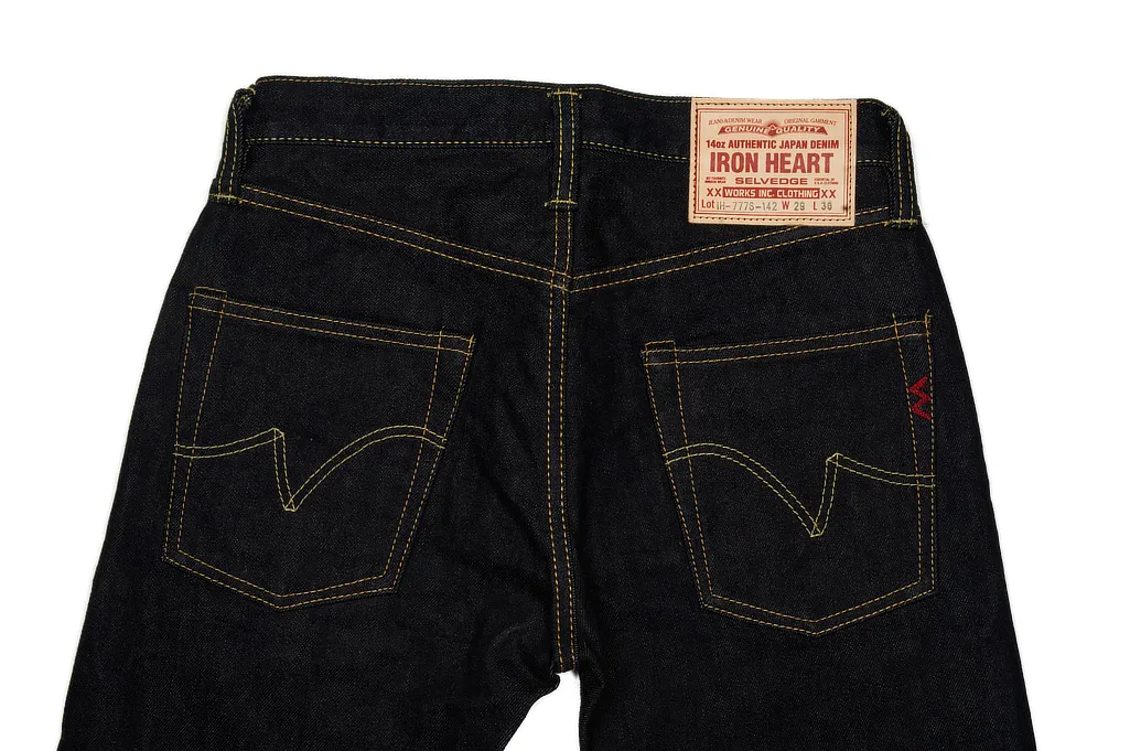 Iron Heart 777s-142 Jeans - Slim Tapered 14oz Denim