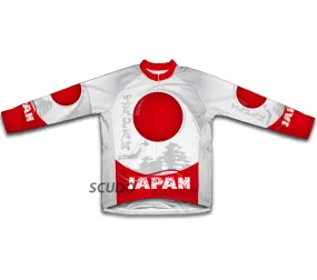 Japan Flag Winter Thermal Cycling Jersey