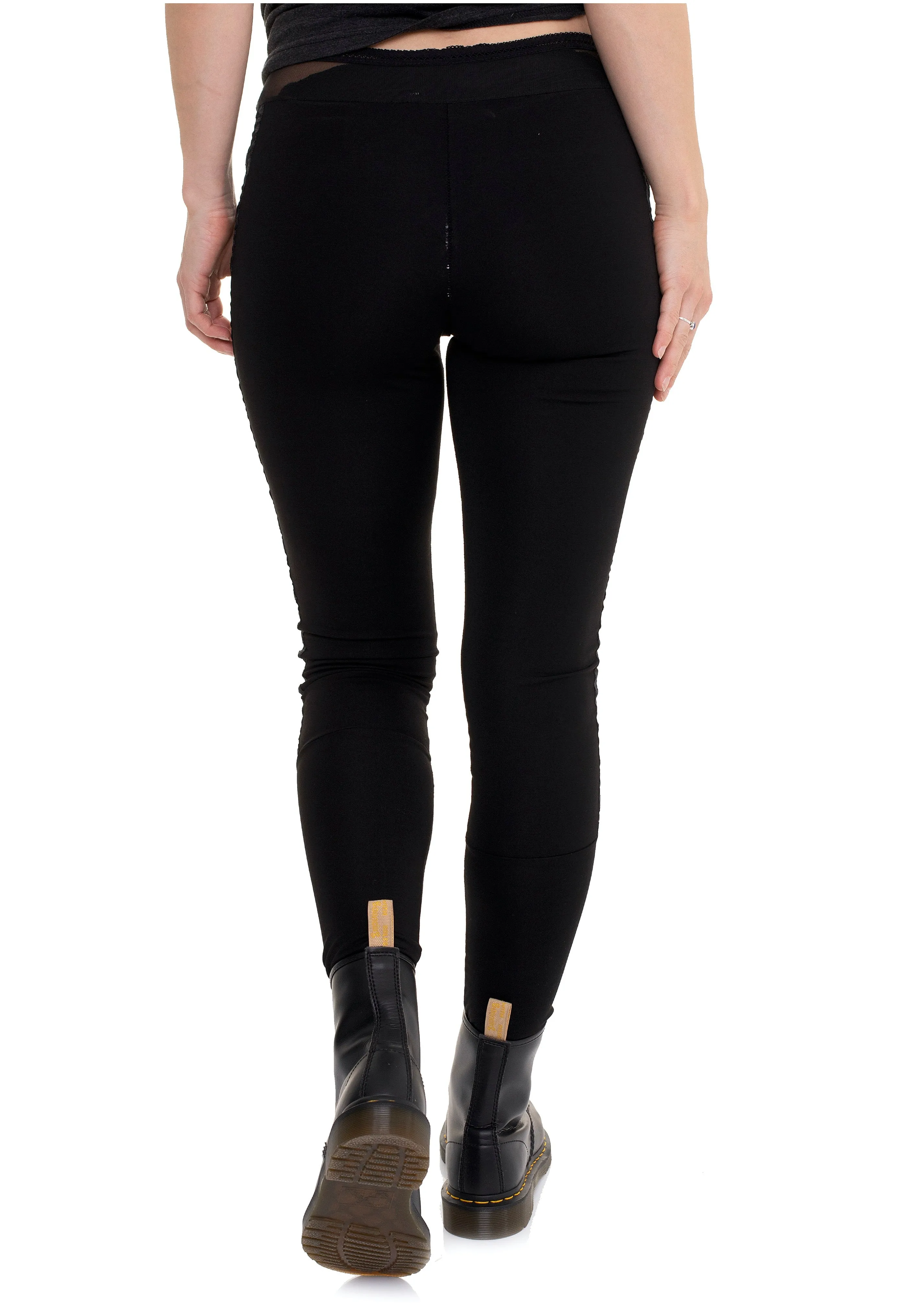 Jawbreaker - O-Ring Detail At Side Seams Black - Leggings