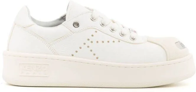 Kenzo contrasting-toecap low-top sneakers White