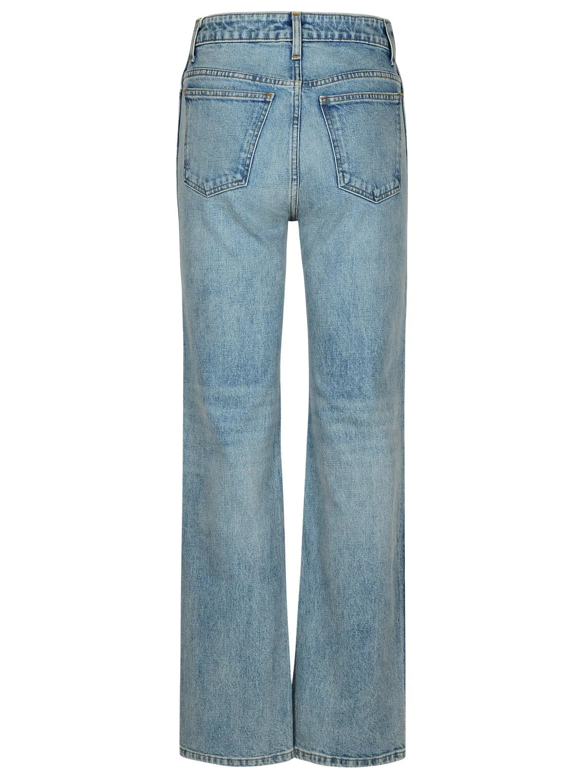 Khaite    Khaite Danielle Jeans In A High Rise Cotton Blend