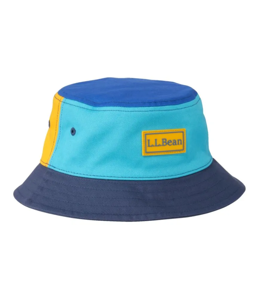 Kids' Bean's Reversible Cotton Bucket Hat