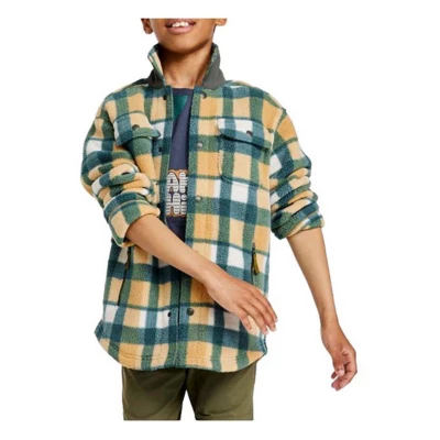 Kids' L.L.Bean Plaid Cozy Fleece Shacket