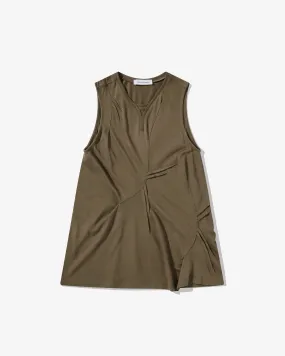 Kiko Kostadinov Men's Deultum Darted Vest  Taupe