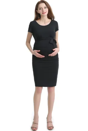 Kimi + Kai Maternity Lana Ruched Dress