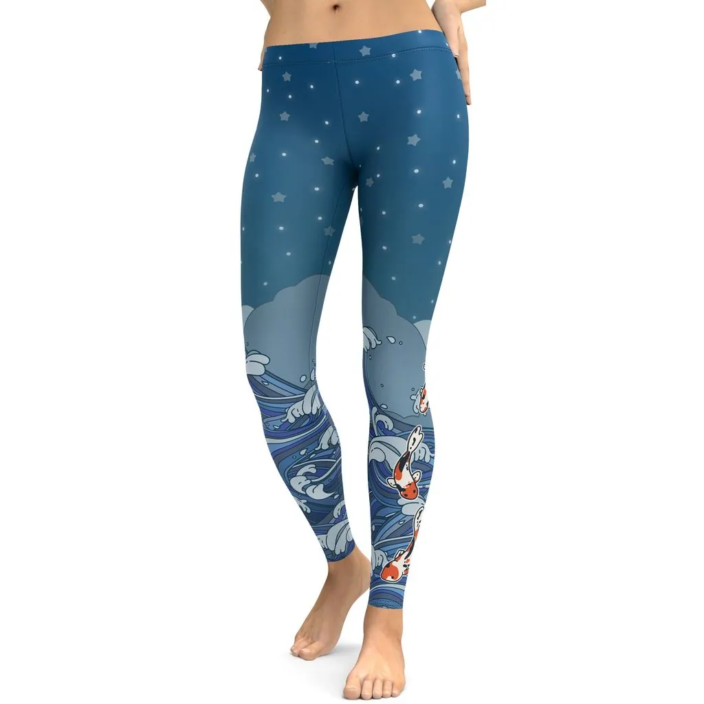 Koi Fish Leggings